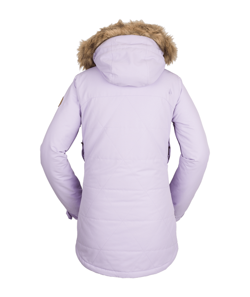 Volcom | Volcom Fawn Ins Jacket Lavender  | Chaquetas Nieve Mujer, Insulated Technical, Snowboard, Unisex | 