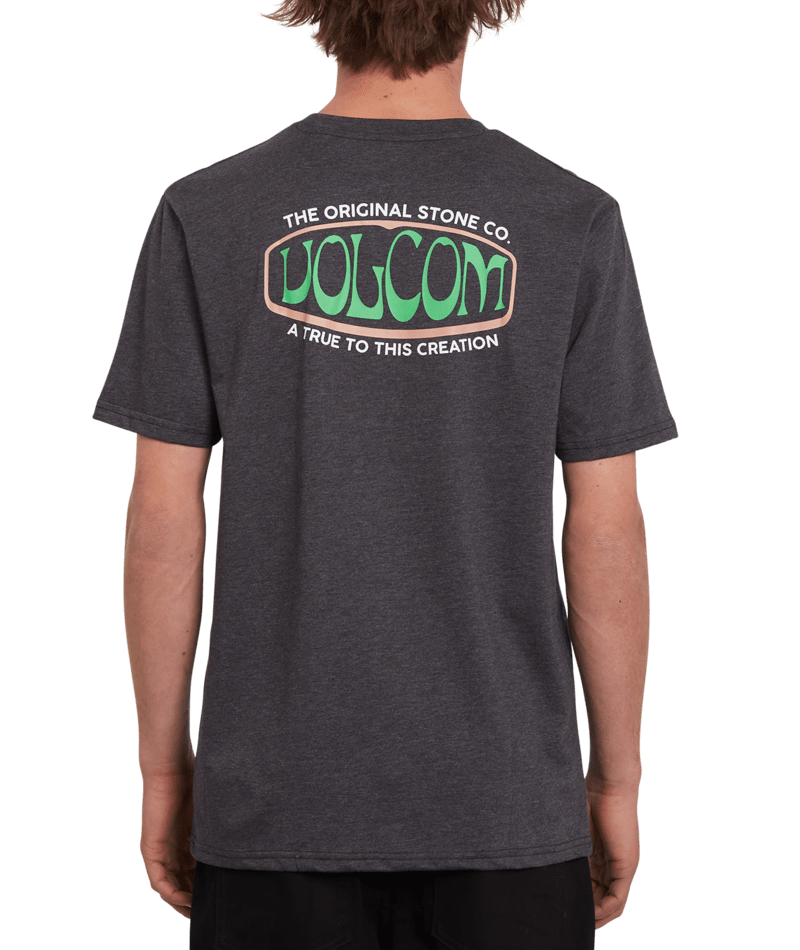 Volcom | Volcom Fisheye Hth Ss Heather Black  | Camisetas, Camisetas manga corta, Men, Ropa, Unisex | 