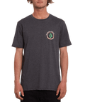 Volcom | Volcom Fisheye Hth Ss Heather Black  | Camisetas, Camisetas manga corta, Men, Ropa, Unisex | 
