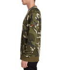 Volcom | Volcom Forward To Past Crew Camouflage  | Men, Ropa, Sudaderas, Sudaderas sin capucha | 