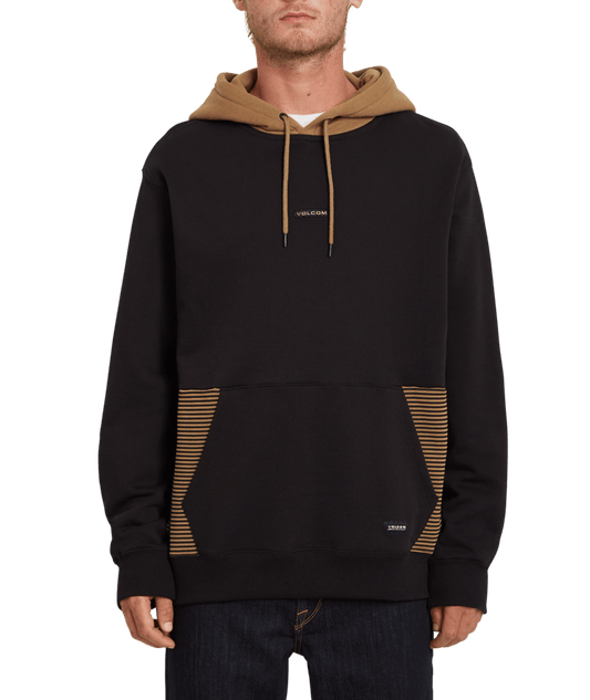 Volcom | Volcom Forzee P/o Black Combo  | Men, Ropa, Sudaderas, Sudaderas con capucha, Unisex | 