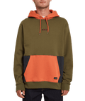 Volcom | Volcom Forzee P/o Burnt Ochre  | Men, Ropa, Sudaderas, Sudaderas con capucha, Unisex | 