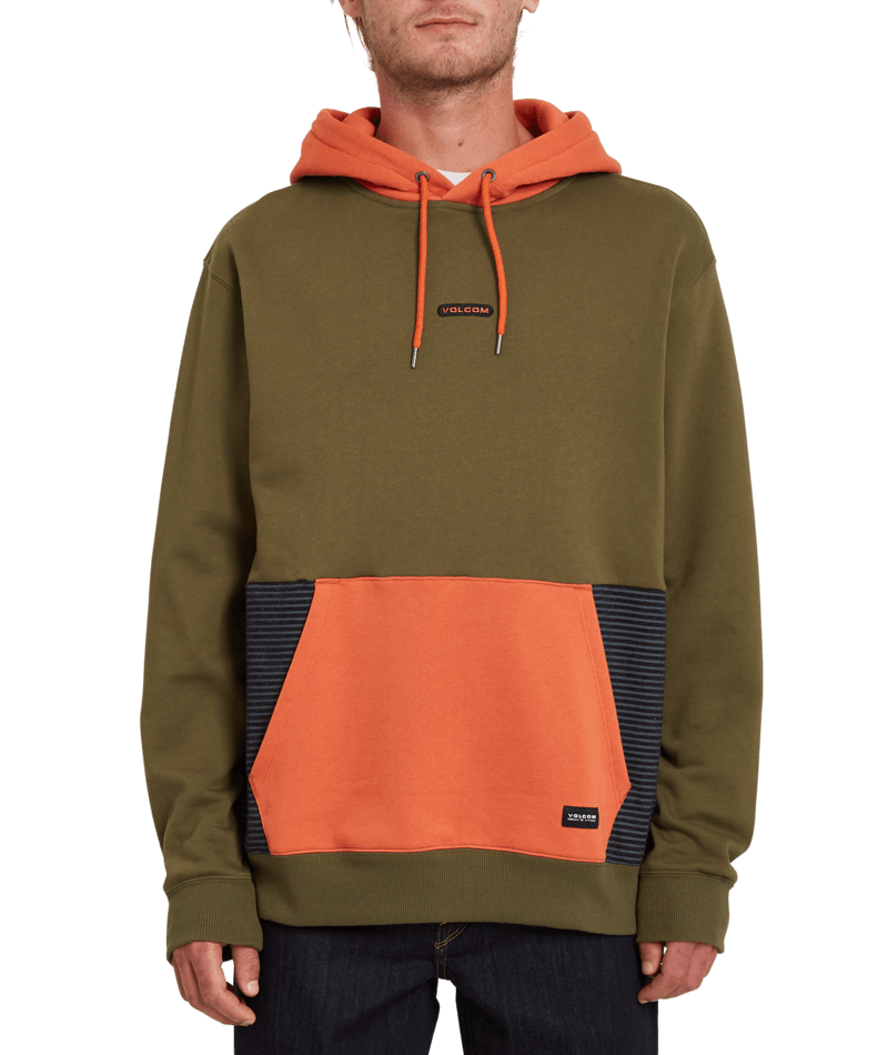Volcom | Volcom Forzee P/o Burnt Ochre  | Men, Ropa, Sudaderas, Sudaderas con capucha, Unisex | 