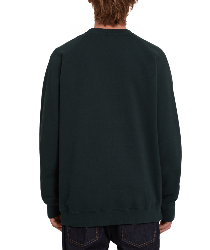 Volcom | Volcom Freeleven Crew Fleece Scarab  | Men, Ropa, Sudaderas, Sudaderas sin capucha, Unisex | 