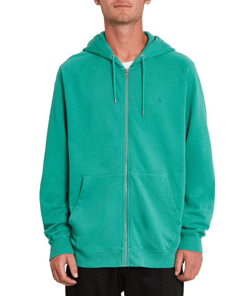 Volcom | Volcom Freeleven Zip Fleece Synergy Green  | Men, Ropa, Sudaderas, Sudaderas con cremallera, Unisex | 