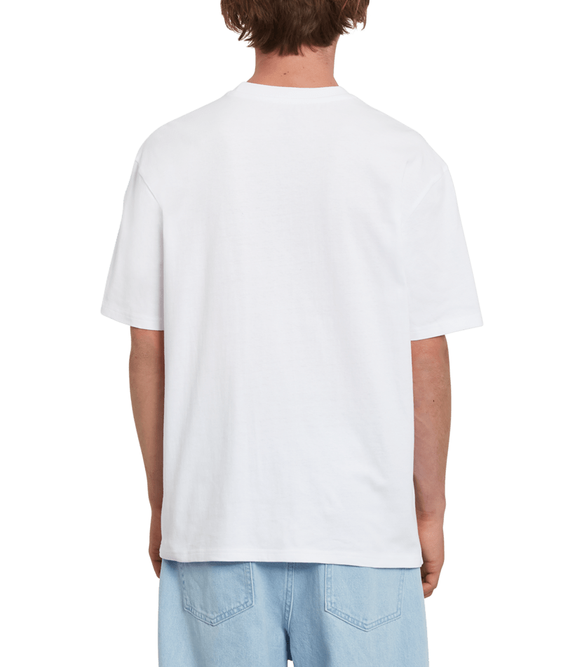 Volcom Freeride Lse Ss White | surfdevils.com