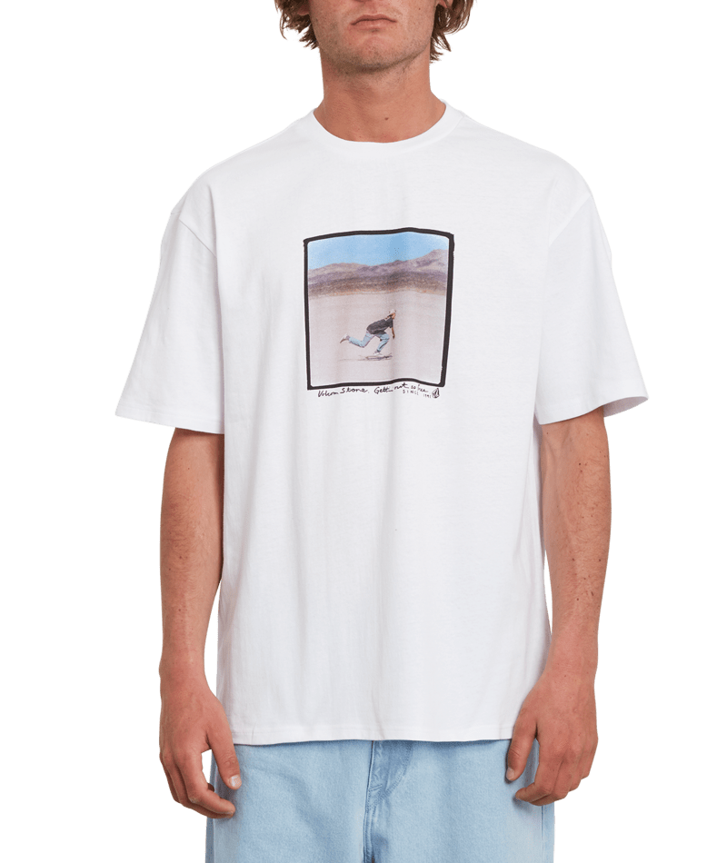 Volcom Freeride Lse Ss White | Camisetas de hombre | Camisetas manga corta de hombre | Volcom Shop | surfdevils.com