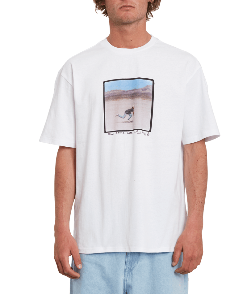 Volcom | Volcom Freeride Lse Ss White  | Camisetas, Camisetas manga corta, Men, Ropa | 