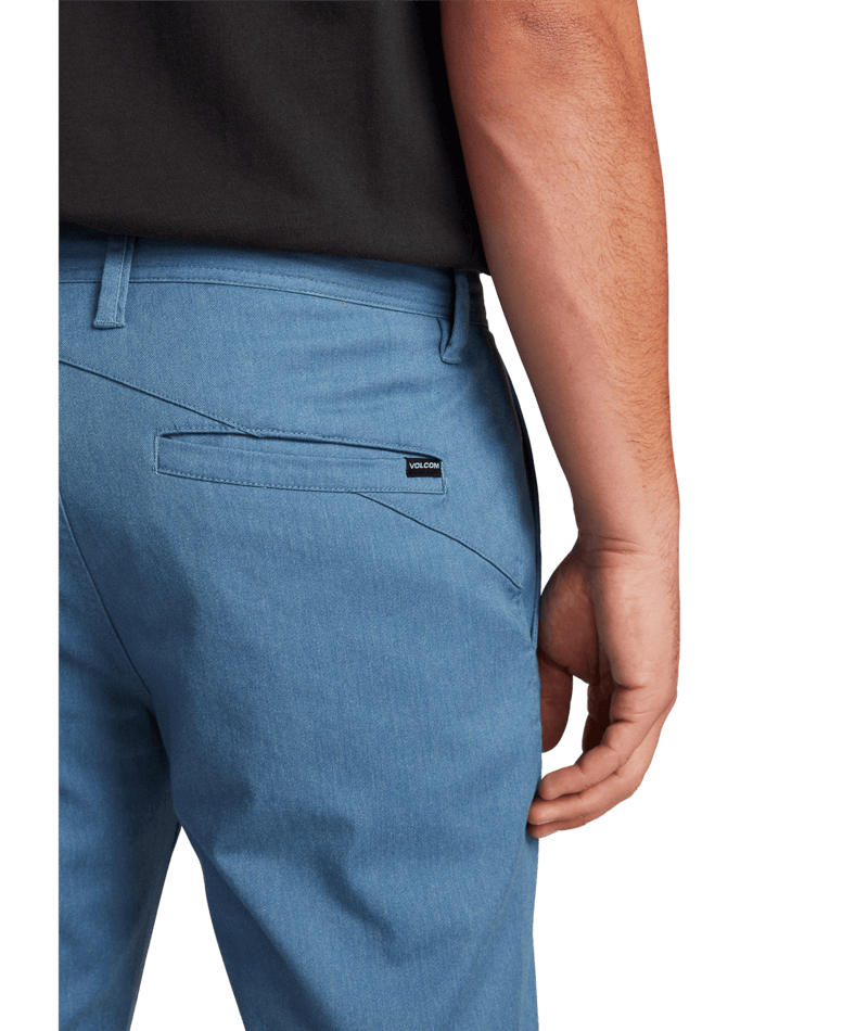 Volcom | Volcom Frickin Modern Stret Blue Rinsed  | Chinos, Men, Pantalones, Ropa | 
