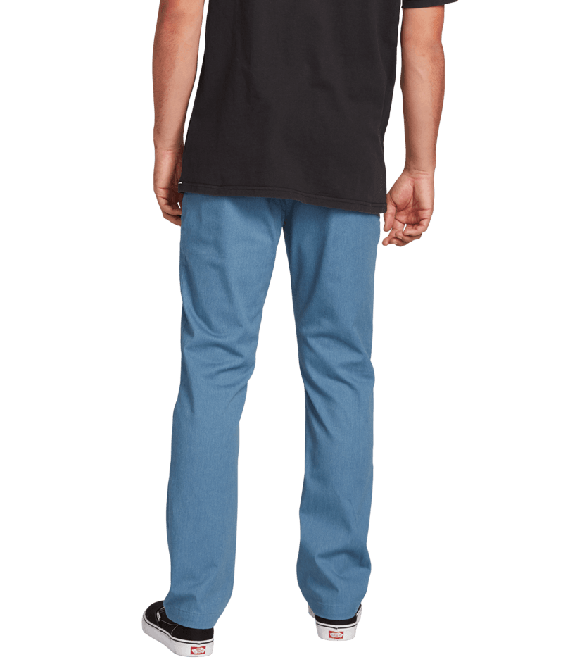 Volcom | Volcom Frickin Modern Stret Blue Rinsed  | Chinos, Men, Pantalones, Ropa | 