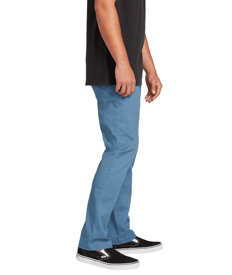 Volcom | Volcom Frickin Modern Stret Blue Rinsed  | Chinos, Men, Pantalones, Ropa | 