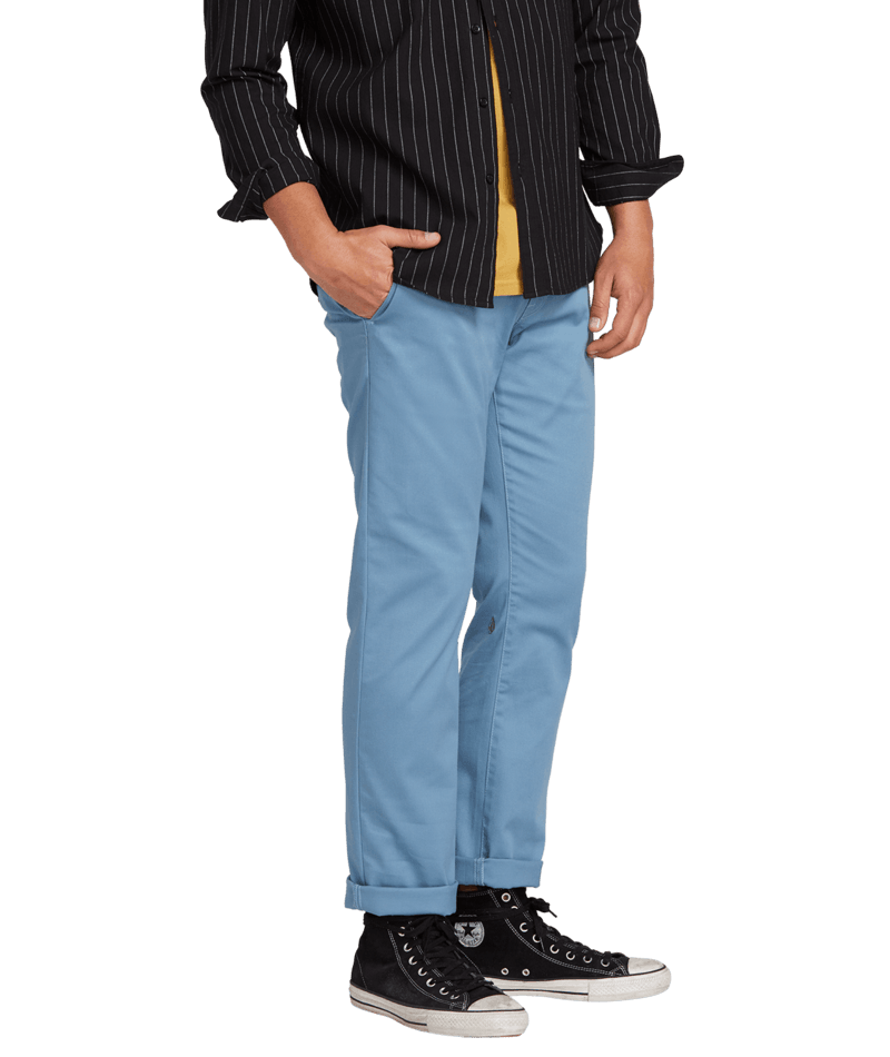Volcom | Volcom Frickin Modern Stret Blue  | Chinos, Men, Pantalones, Ropa | 