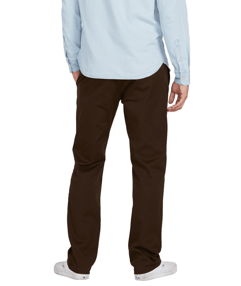 Volcom | Volcom Frickin Modern Stret Dark Chocolate  | Chinos, Men, Pantalones, Ropa, Unisex | 