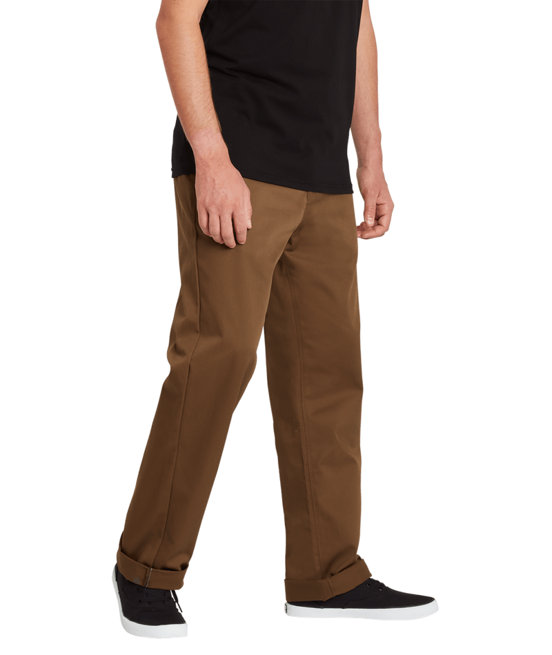 Volcom | Volcom Frickin Skate Chino Pant Vintage Brown  | Chinos, Men, Pantalones, Ropa | 
