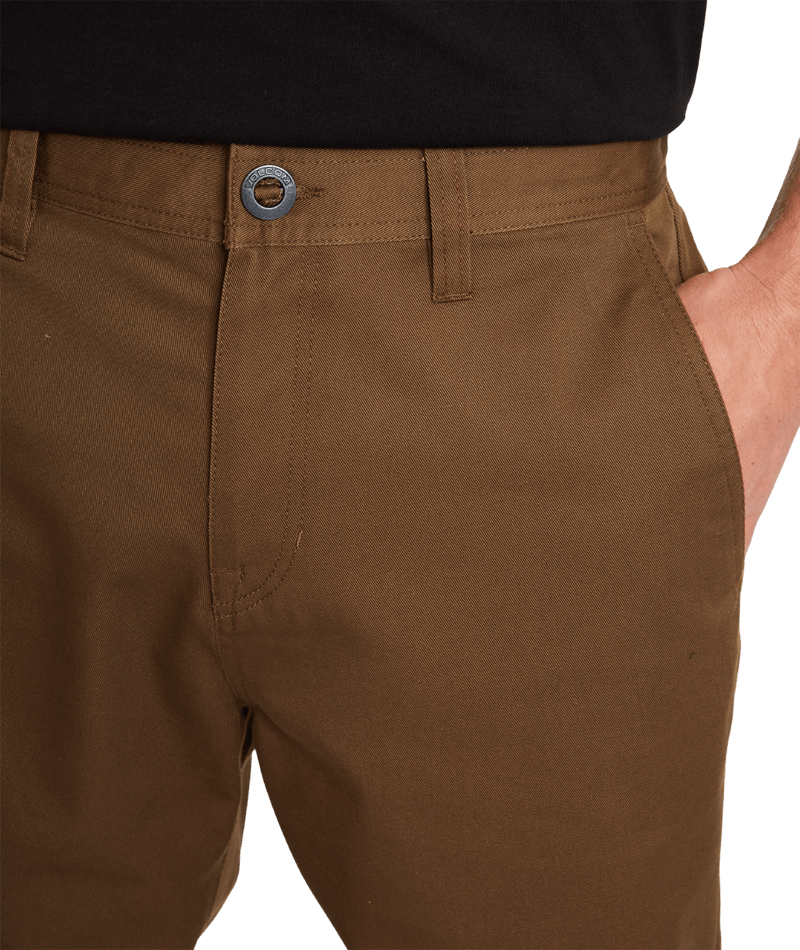 Volcom | Volcom Frickin Skate Chino Pant Vintage Brown  | Chinos, Men, Pantalones, Ropa | 