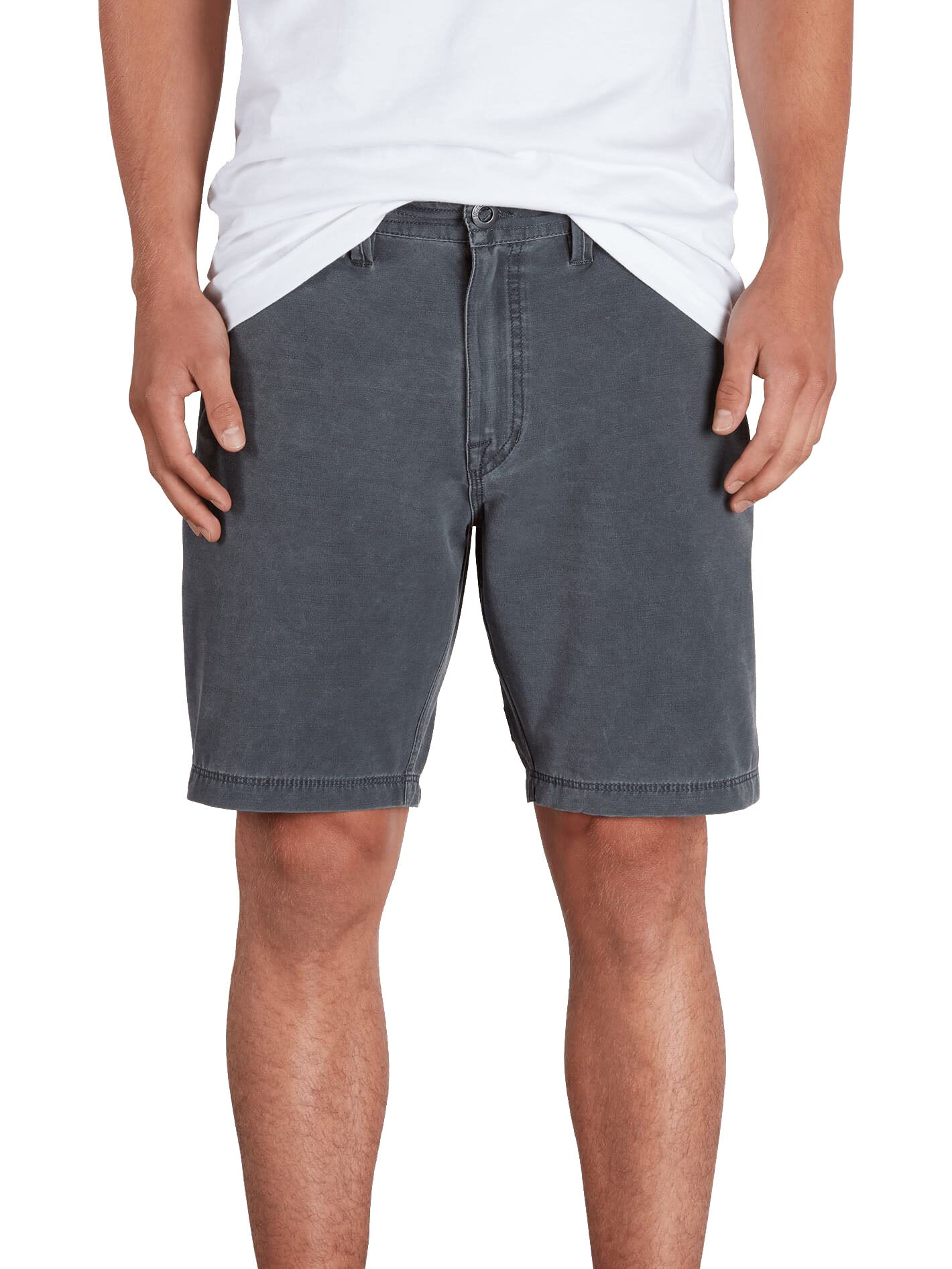 Volcom | Volcom Frickin Snt Faded Gunmetal Grey  | Men, Pantalones, Pantalones cortos, Ropa | 