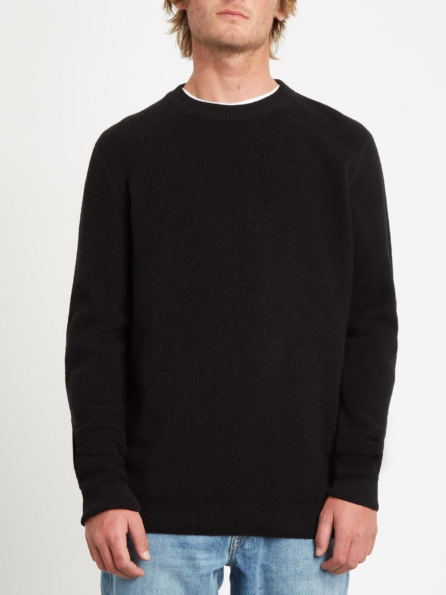 Volcom Glendal Sweater Black | Jerseys | Volcom Shop | surfdevils.com