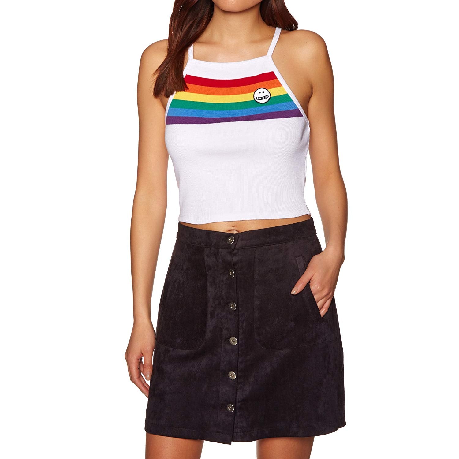 Volcom | Volcom Gmj Core Tank White  | Camisetas, Camisetas manga corta, Ropa, Women | 