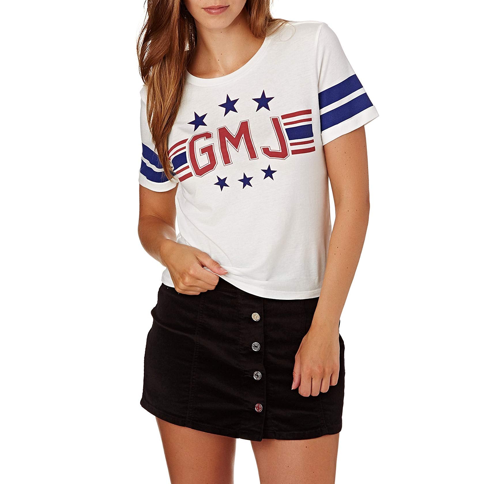 Volcom | Volcom Gmj Tee Star White  | Camisetas, Camisetas manga corta, Ropa, Women | 