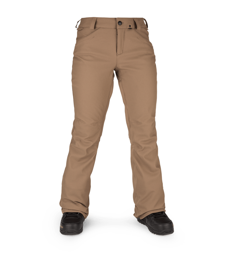 Volcom | Volcom Grail 3d Stretch Pant Coffee  | Pantalones Nieve Mujer, Snowboard, Women | 