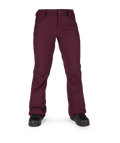 Volcom | Volcom Grail 3d Stretch Pant Merlot  | Pantalones Nieve Mujer, Snowboard, Women | 