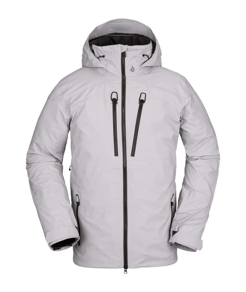 Volcom | Volcom Guch Stretch Gore Jacket Amethyst Grey  | Chaquetas Nieve Hombre, Face-tech, Gore-tex, Men, Pass Pocket, Recco, Shell Technical, Snowboard, Unisex, Ykk Aquaguard, Zip-tech | 