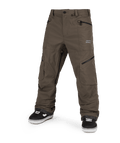 Volcom | Volcom Guch Stretch Gore Pant Dark Teak  | Men, Pantalones Nieve Hombre, Snowboard | 