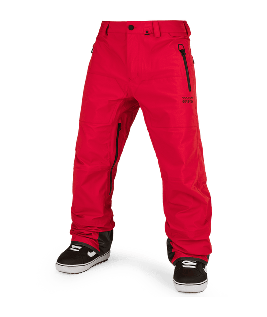 Volcom | Volcom Guide Gore-tex Pant Red  | Pantalones, Pantalones Nieve Hombre, Shell Technical, Snowboard, Unisex | 