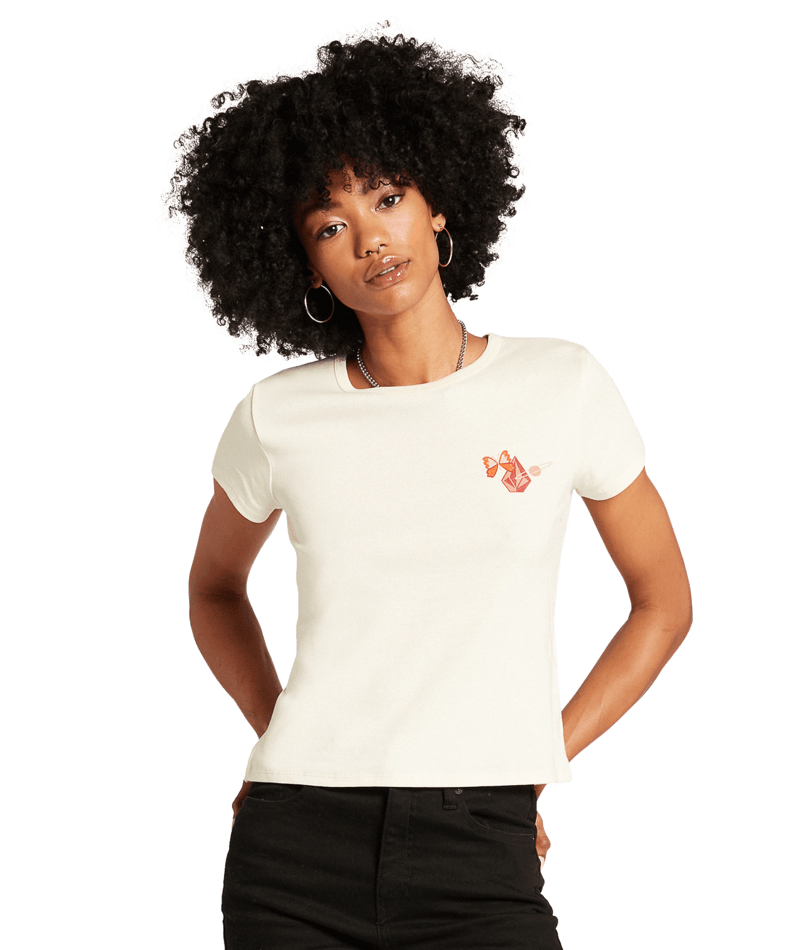Volcom | Volcom Harley & J Tee Cloud  | Camisetas, Camisetas manga corta, Ropa, Women | 