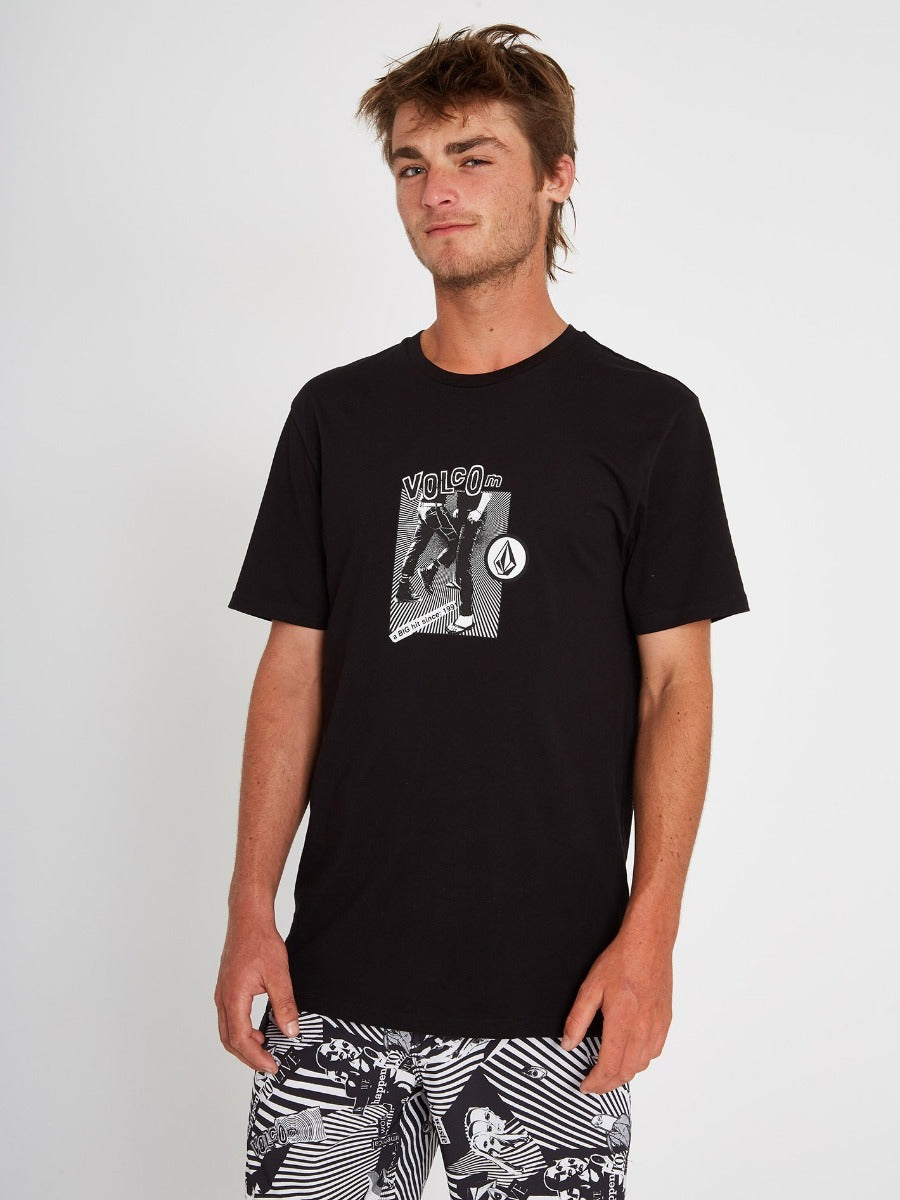 Volcom | Volcom Hittin BSC SS Tee Black  | Camisetas, Camisetas manga corta, Men, Ropa, Unisex | 