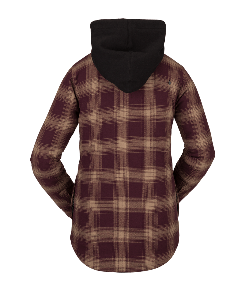Volcom Hooded Flannel Jacket | surfdevils.com