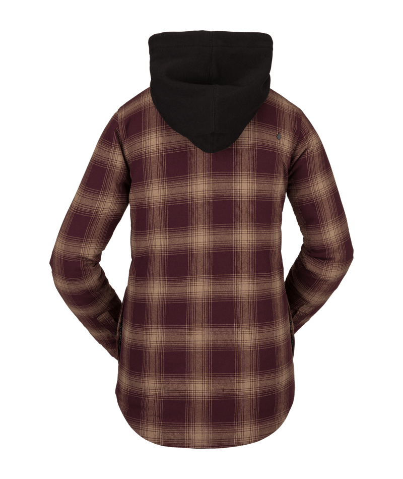 Volcom | Volcom Hooded Flannel Jacket  | Chaquetas Calle, Chaquetas Medium, Ropa, Unisex, Women | 