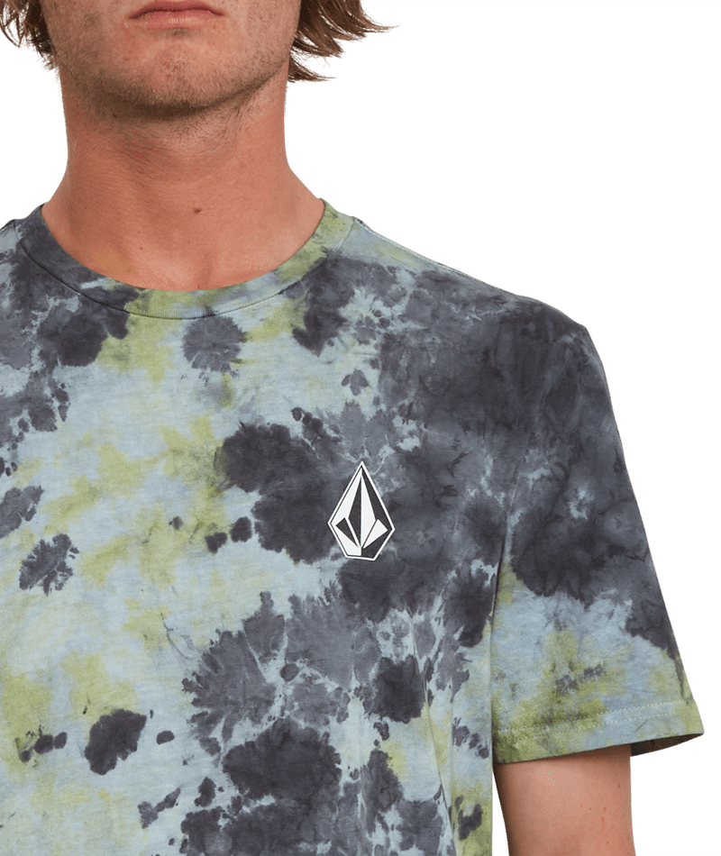 Volcom | Volcom Iconic Dye Ss Tee Lime Tie Dye  | Camisetas, Camisetas manga corta, Men, Ropa | 