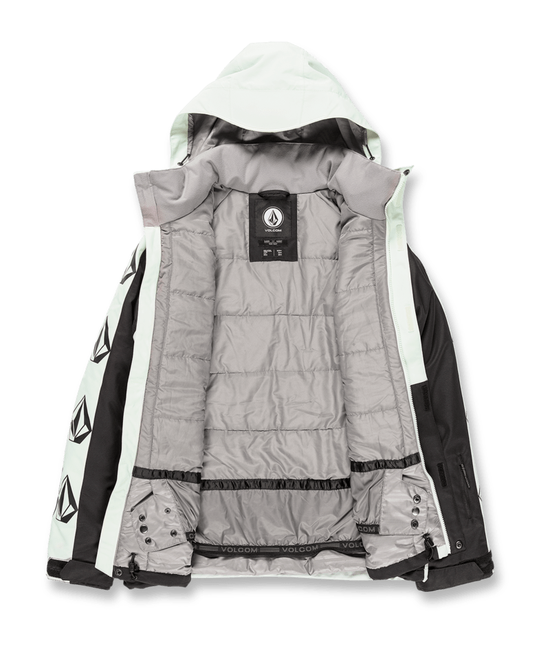 Veste de Snowboard Volcom Iconic Stone Insulated Jacket - Ice Green | HIVER 24 | Nouveaux produits | Produits les plus récents | Produits les plus vendus | surfdevils.com