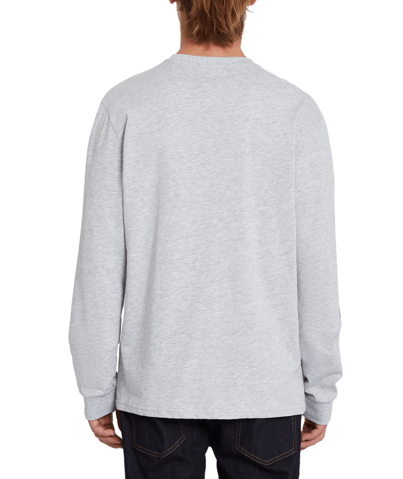 Volcom | Volcom Iconic Stone L/s Heather Grey  | Camisetas, Camisetas manga larga, Men, Ropa, Unisex | 