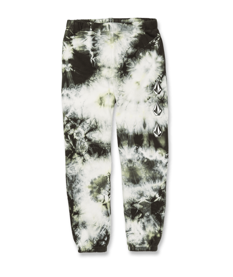 Volcom Iconic Stone Plus Fleece Pant Lime Tie Dye | surfdevils.com