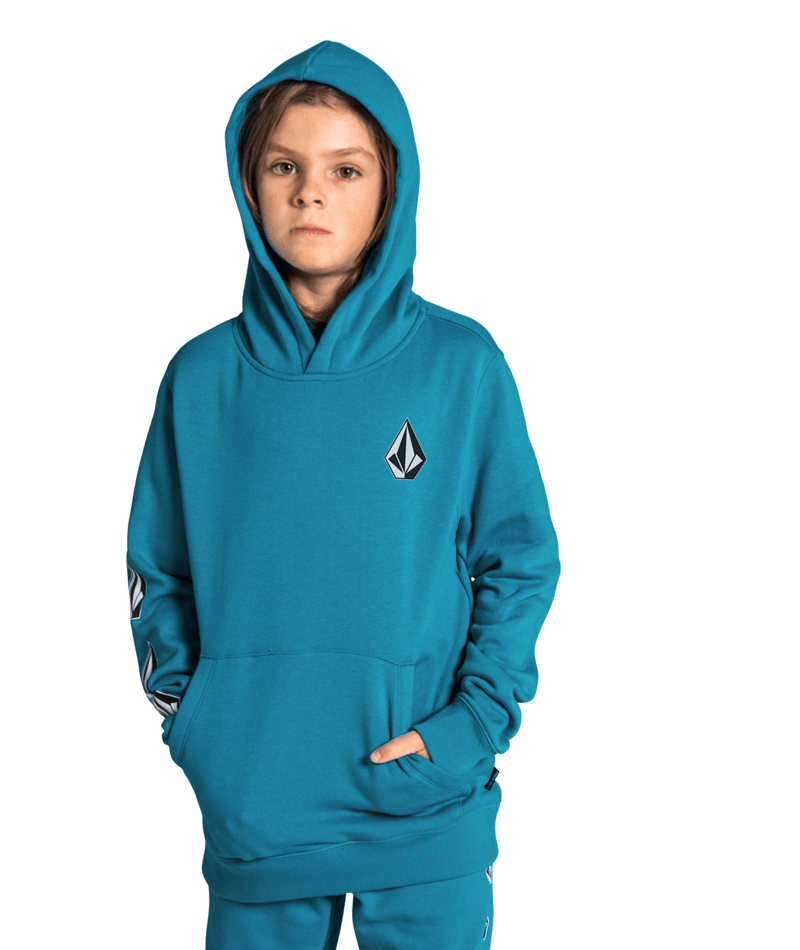 Volcom | Volcom Iconic Stone Po Barrier Reef  | Ropa, Sudaderas, Sudaderas con capucha, Youth | 