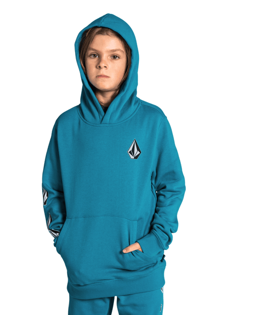 Volcom | Volcom Iconic Stone Po Barrier Reef  | Ropa, Sudaderas, Sudaderas con capucha, Youth | 