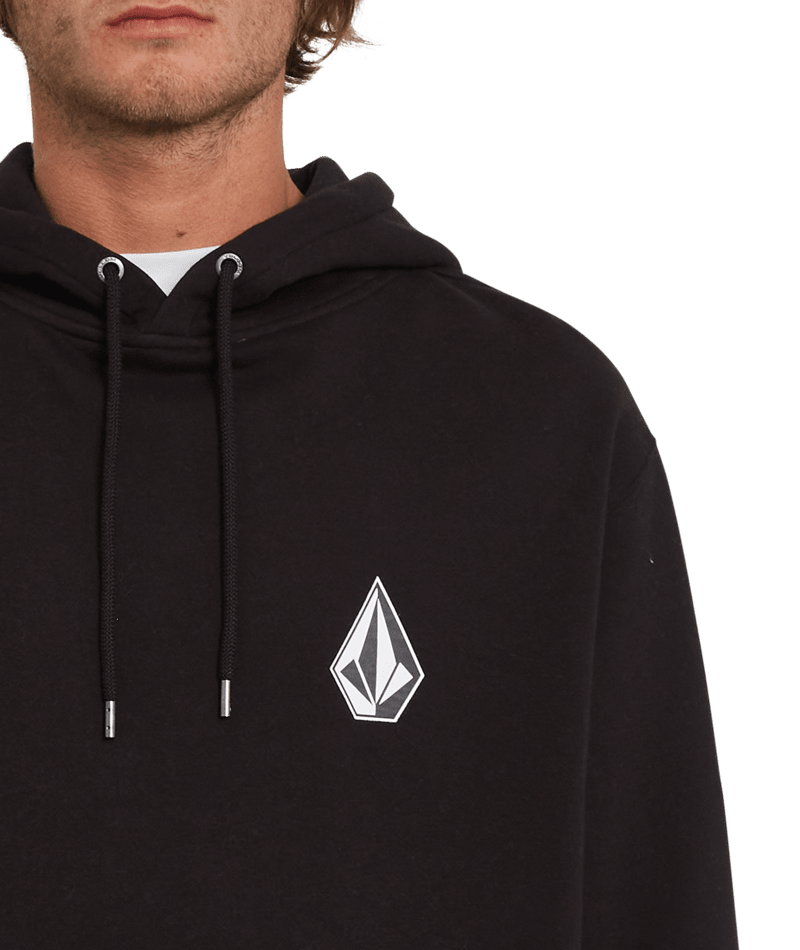 Volcom | Volcom Iconic Stone Po Black  | Men, Ropa, Sudaderas, Sudaderas con capucha, Unisex | 