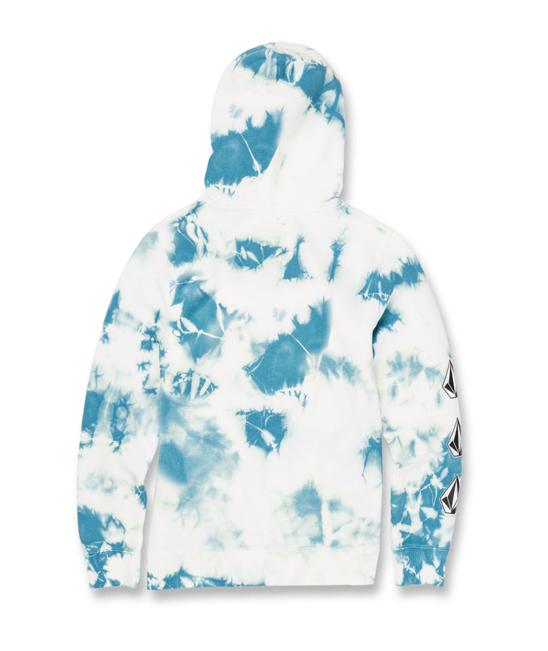 Volcom | Volcom Iconic Stone Po Lime Tie Dye  | Ropa, Sudaderas, Sudaderas con capucha, Youth | 