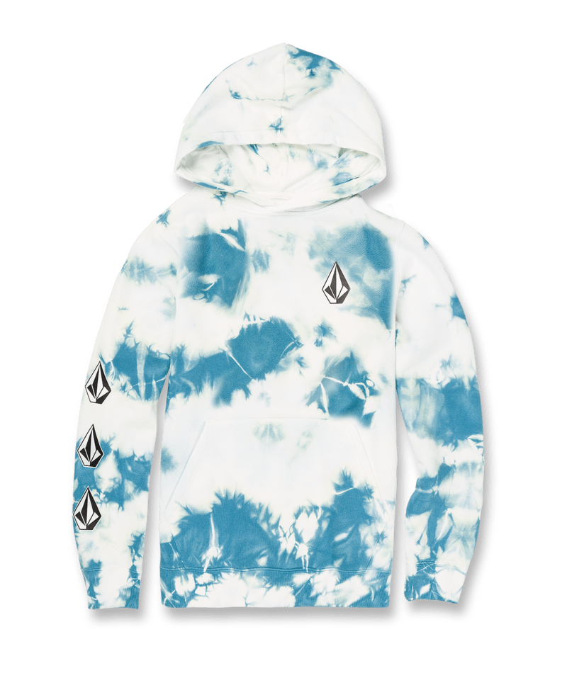 Volcom | Volcom Iconic Stone Po Lime Tie Dye  | Ropa, Sudaderas, Sudaderas con capucha, Youth | 