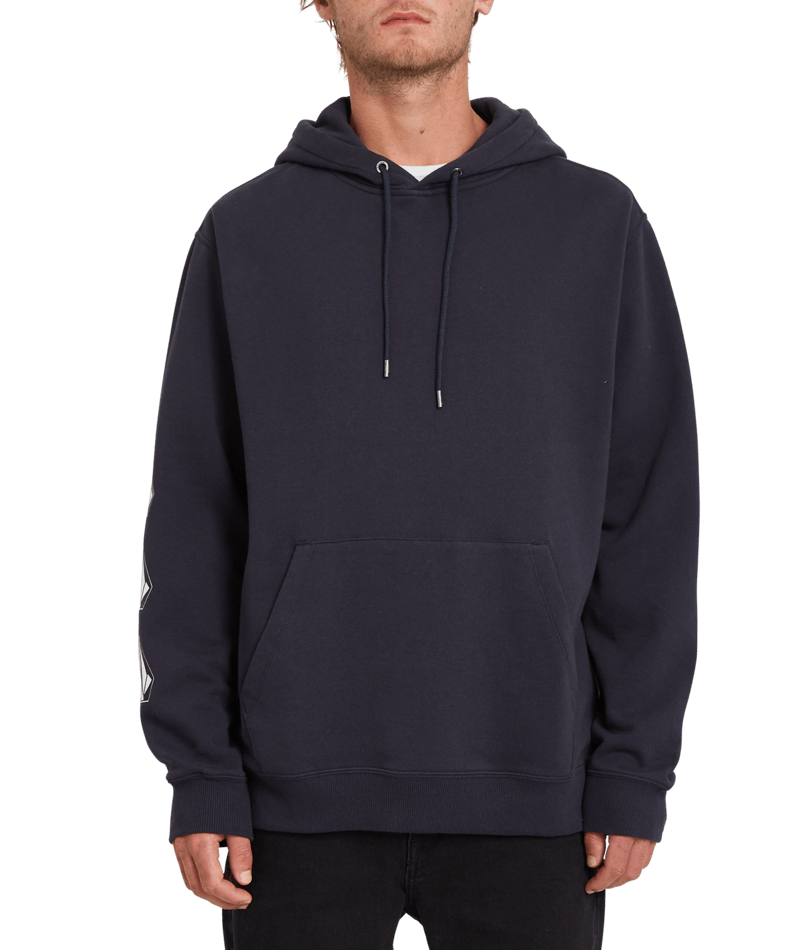 Volcom | Volcom Iconic Stone Po Navy  | Men, Ropa, Sudaderas, Sudaderas con capucha, Unisex | 