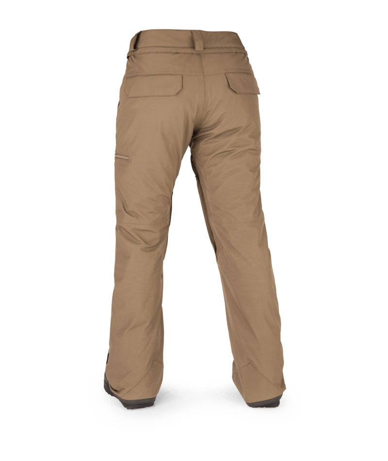 Volcom | Volcom Knox Ins Gore-tex Pant Coffee  | Gore-tex, Insulated Technical, Pantalones, Pantalones Nieve Mujer, Snowboard, Women, Ykk Aquaguard, Zip-tech | 