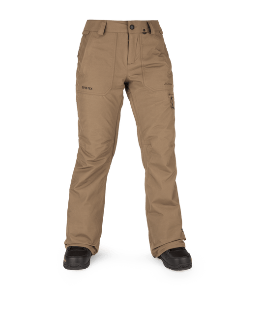 Best selling products | Volcom | Volcom Knox Ins Gore-tex Pant Coffee  | Gore-tex, Insulated Technical, Pantalones, Pantalones Nieve Mujer, Snowboard, Women, Ykk Aquaguard, Zip-tech | 