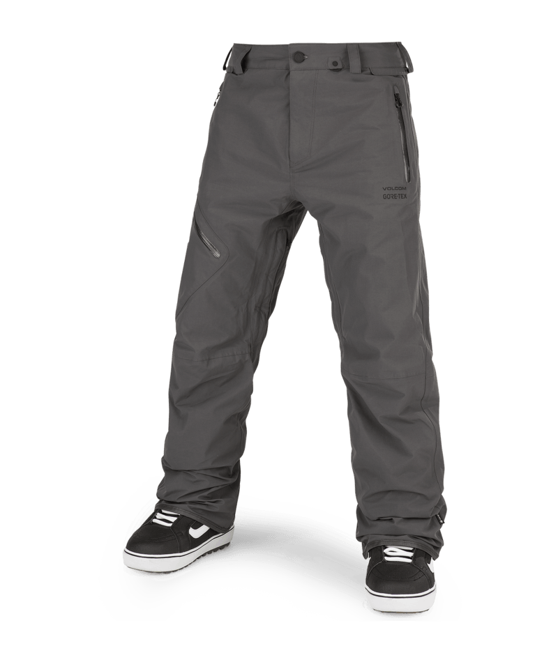 Volcom | Volcom L Gore-tex Pant Dark Grey  | Gore-tex, Men, Pantalones, Pantalones Nieve Hombre, Shell Technical, Snowboard, Unisex, Ykk Aquaguard, Zip-tech | 