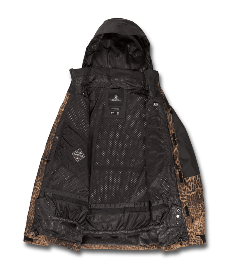 Volcom Leda Gore-tex Jacket Leopard | Snowboard Gore-Tex | surfdevils.com
