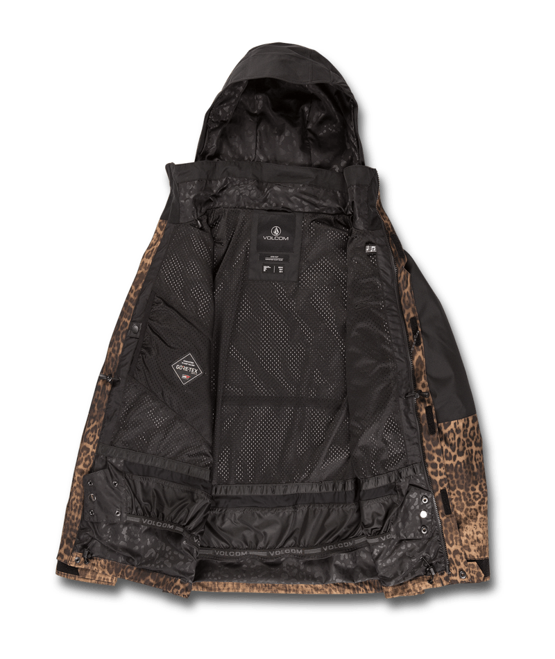 Volcom | Volcom Leda Gore-tex Jacket Leopard  | Chaquetas Nieve Mujer, Snowboard, Unisex, Women | 