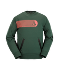 Volcom | Volcom Let It Storm Crew Military  | Men, Snowboard, Sudaderas Snowboard | 
