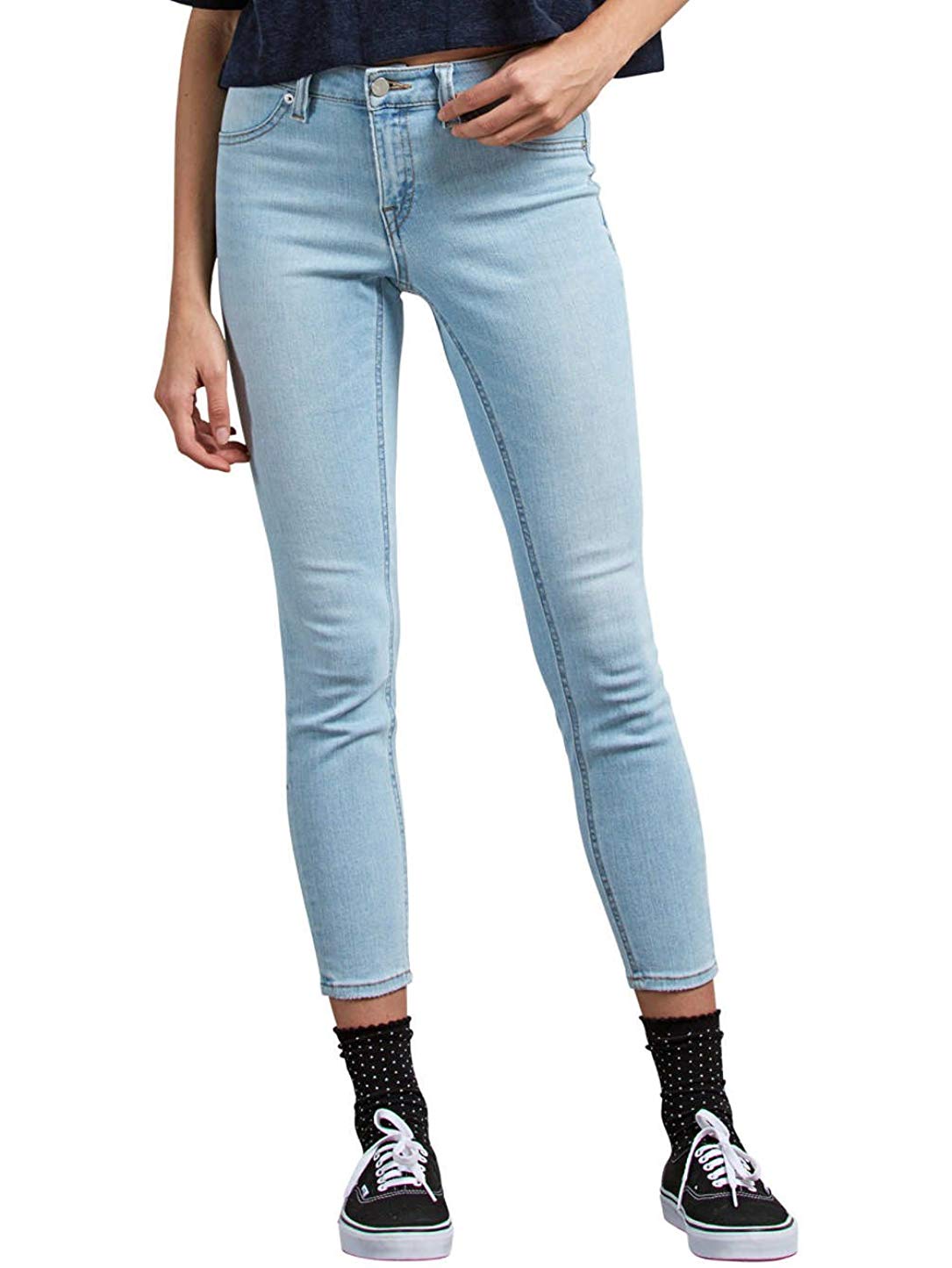 Volcom | Volcom Liberator Legging Sure Shot Light Wash  | Pantalones, Ropa, Tejanos, Women | 