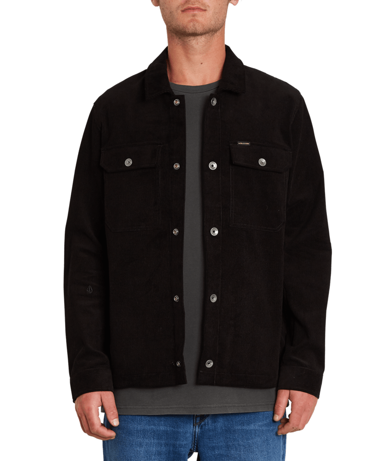 Volcom Likeaton Jacket Black | surfdevils.com